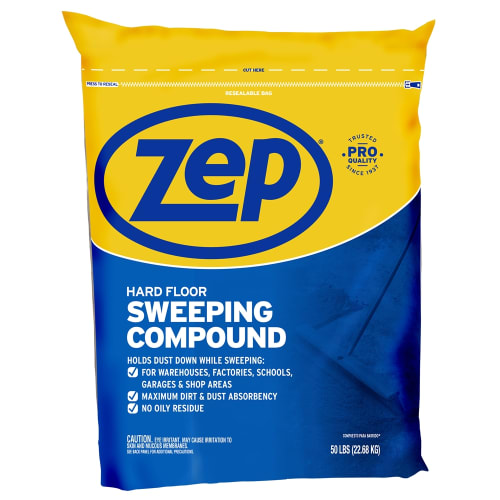Zep Hard Floor Sweeping Compound, 50lb